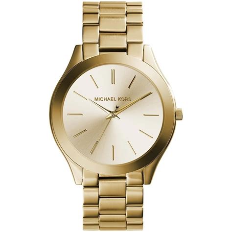 michael kors uhr gold brasty|michael kors runway.